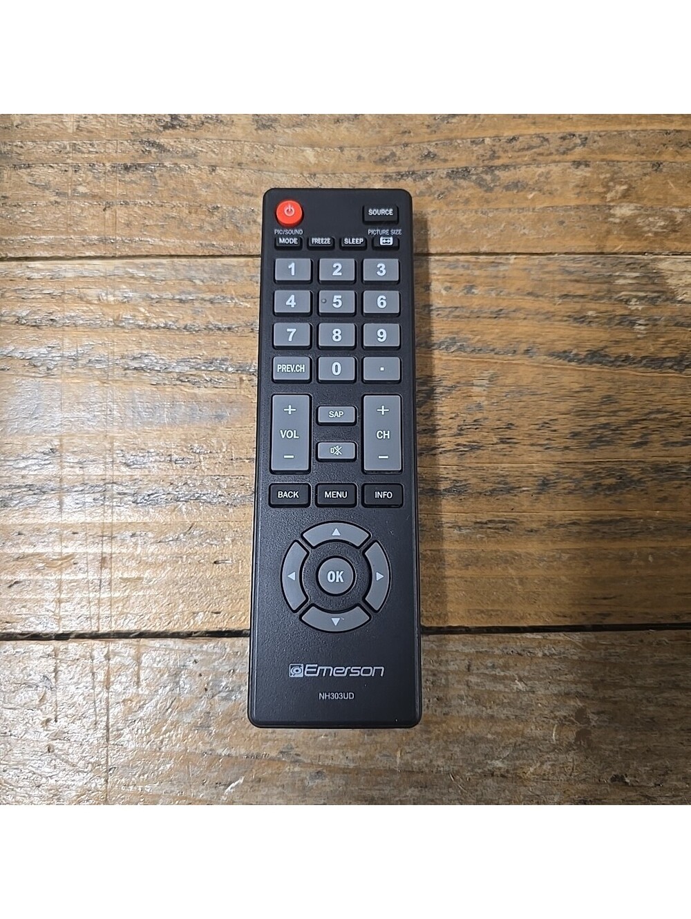 NH303UD Remote Control Fit for Emerson TV NH305UD LE240EM4, LE290EM4